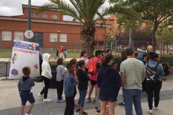 La gymkana se celebró en el boulevard Islas Medas